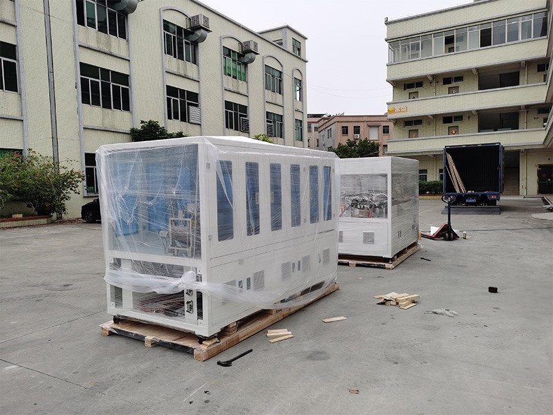 自動串焊機(jī)出貨現(xiàn)場