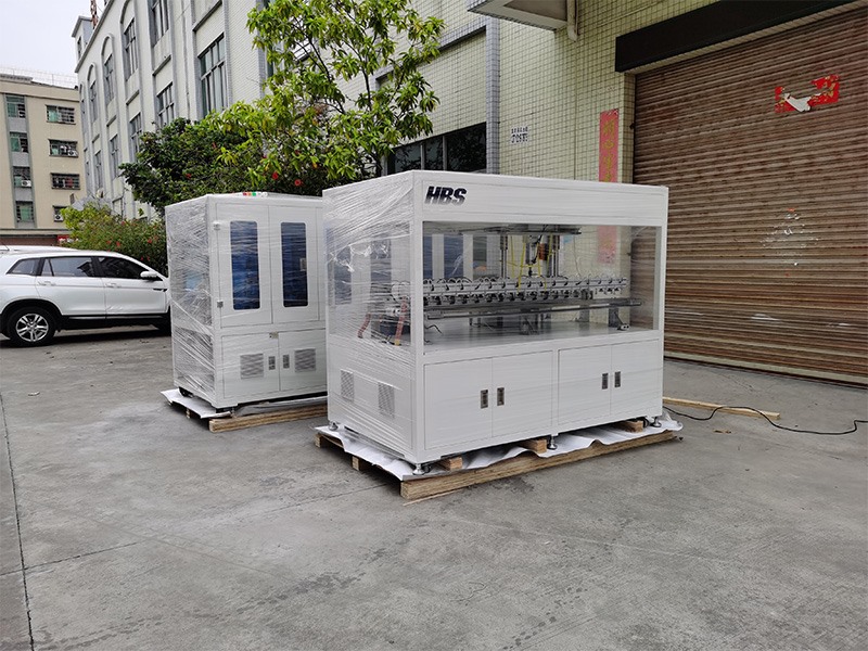 太陽能串焊機(jī)出貨現(xiàn)場